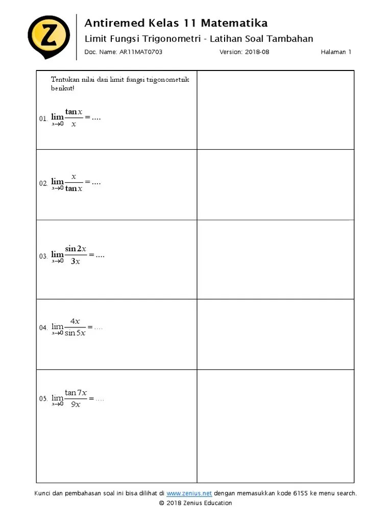 Soal un sd 2018 2019 ,matematika, ipa ,bahsasa indonesia soal un sd. Ar11mat0703 5b7f9787 Pdf