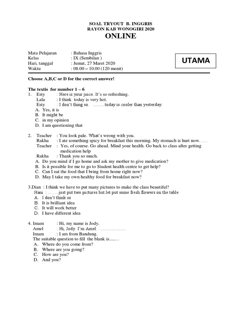 Soal Bahasa Inggris Pdf Chili Pepper Contoh Rearranging Jumbled Sentences.