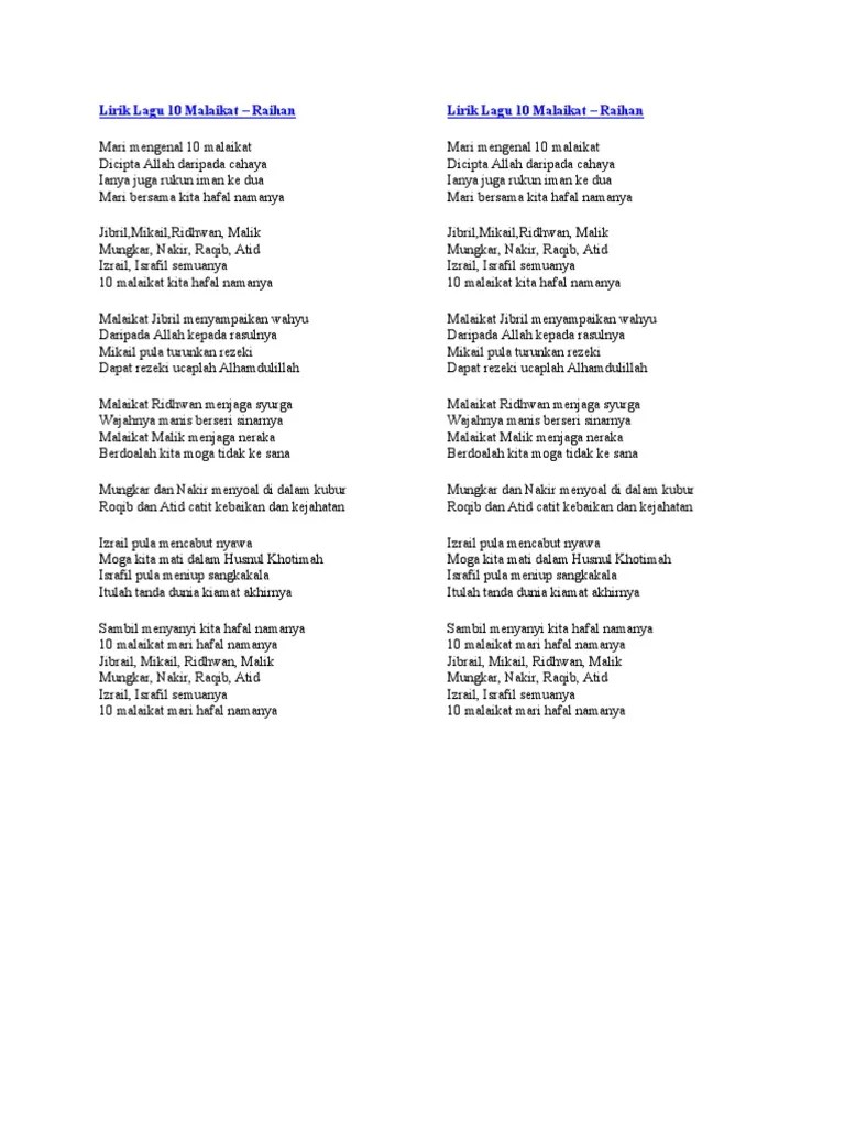 Pertanyaan Malaikat Munkar Dan Nakir Dalam Bahasa Arab – Rasanya