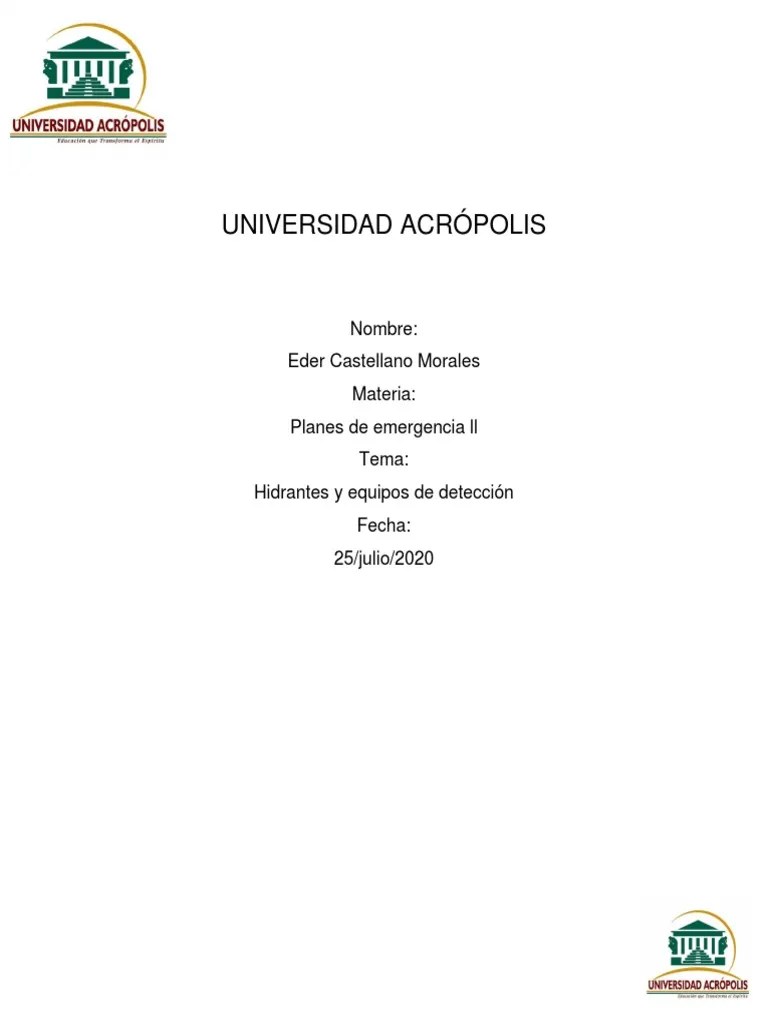 El Hidrante | PDF | Química | Ciencias Fisicas