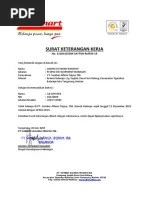 Hrd pt indomarco prismatama berikan surat keterangan pengalaman kerja untuk karyawan. Surat Keterangan Kerja Pdf