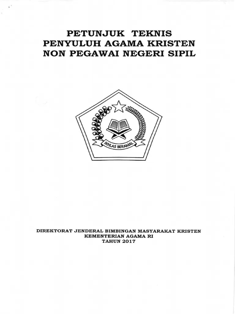 Juknis Penyuluh Non PNS 2017 | PDF