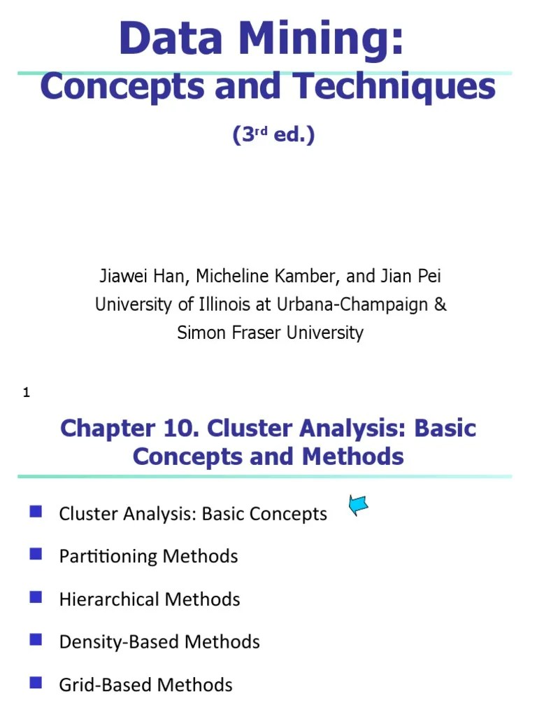 Data Mining Clustering | PDF | Cluster Analysis | Theoretical Computer ...