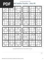 free printable sudoku puzzles easy 2 pdf