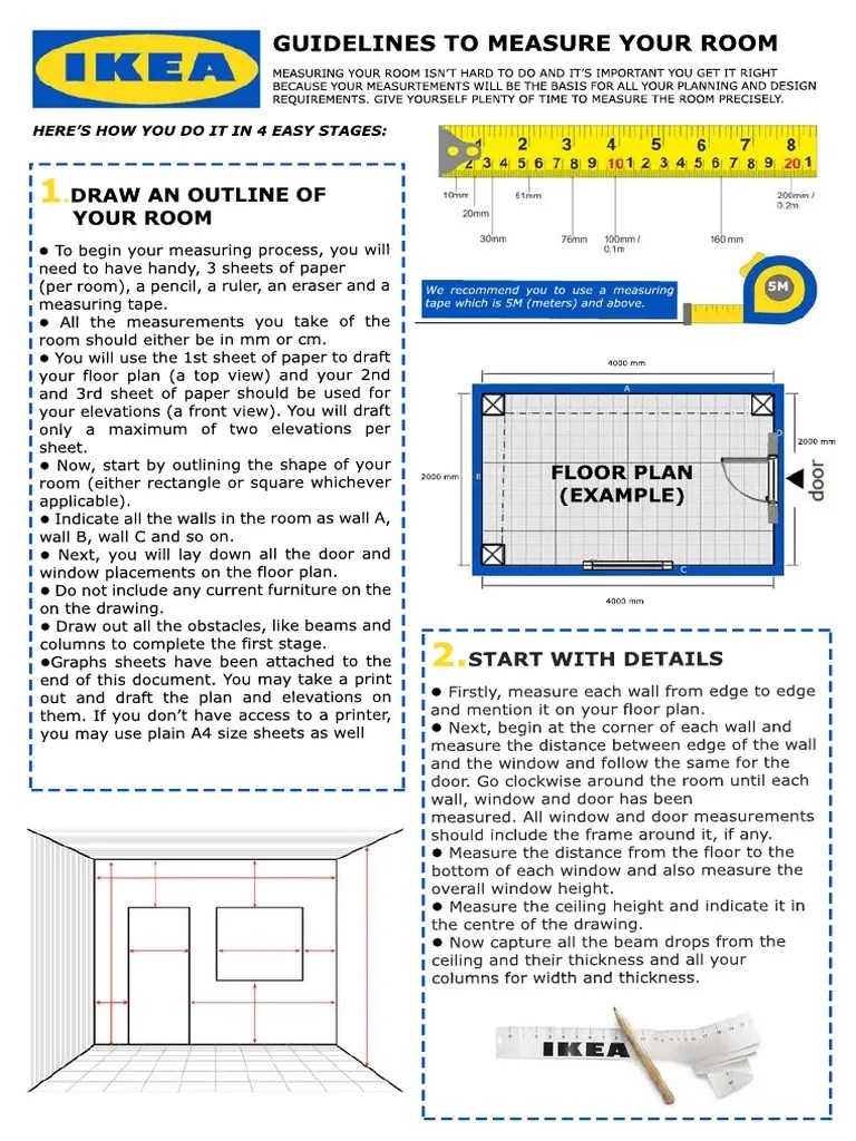 Ikea Measurement Guide | PDF