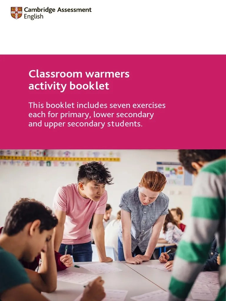 CAMBRIDGE Warmer Activity Booklet | PDF | Vocabulary | Word