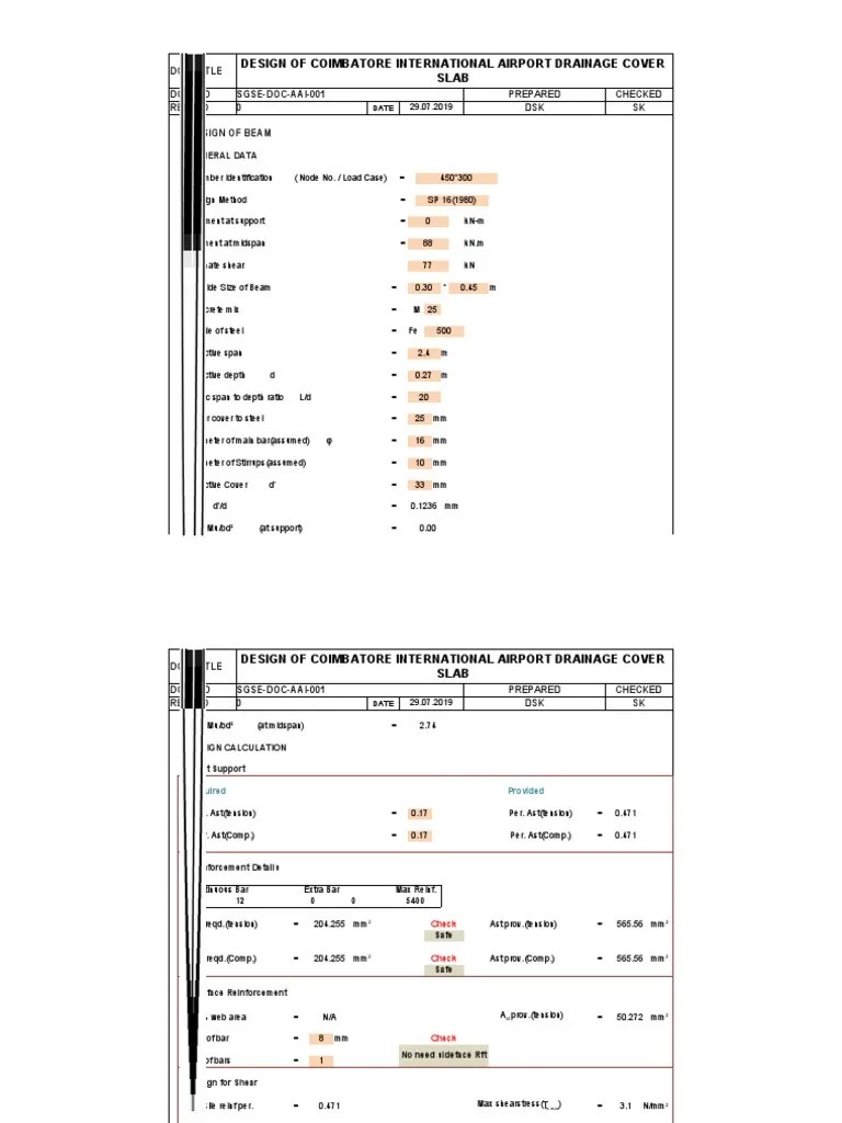Design Of Beam | PDF | Beam (Structure) | Civil Engineering