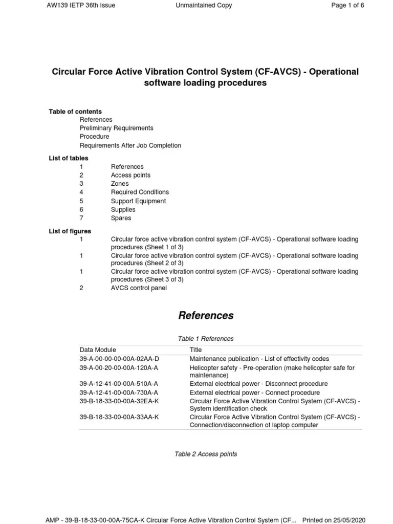 Operational Software Loading Procedures Pdf Button Computing