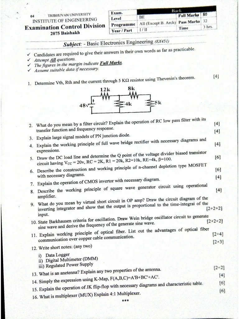 Basic Electronics Engineering PDF | PDF