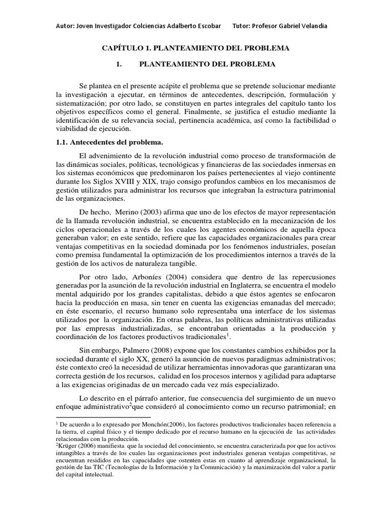 Ejemplo De Anteproyecto | PDF | Conocimiento Administrativo | Pequeñas Y Medianas Empresas
