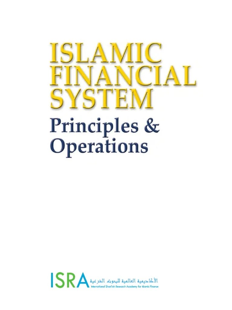 Islamic Financial System - Principles And Operations PDF | PDF | Islamic Banking And Finance ...