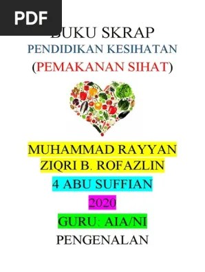 Buku skrap makanan berkhasiat ohtheme. Buku Skrap Pemakanan Sihat Pdf