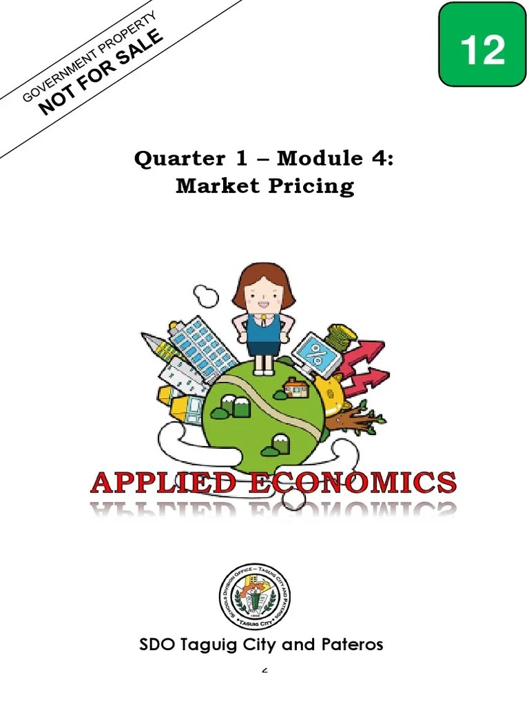 Opportunity cost is one of the most important concepts in economics and is the basis of all economic decision making. Tapatmodule Shs Applied Economics Module 4 Market Pricing Pdf Pdf Economic Equilibrium Economic Surplus