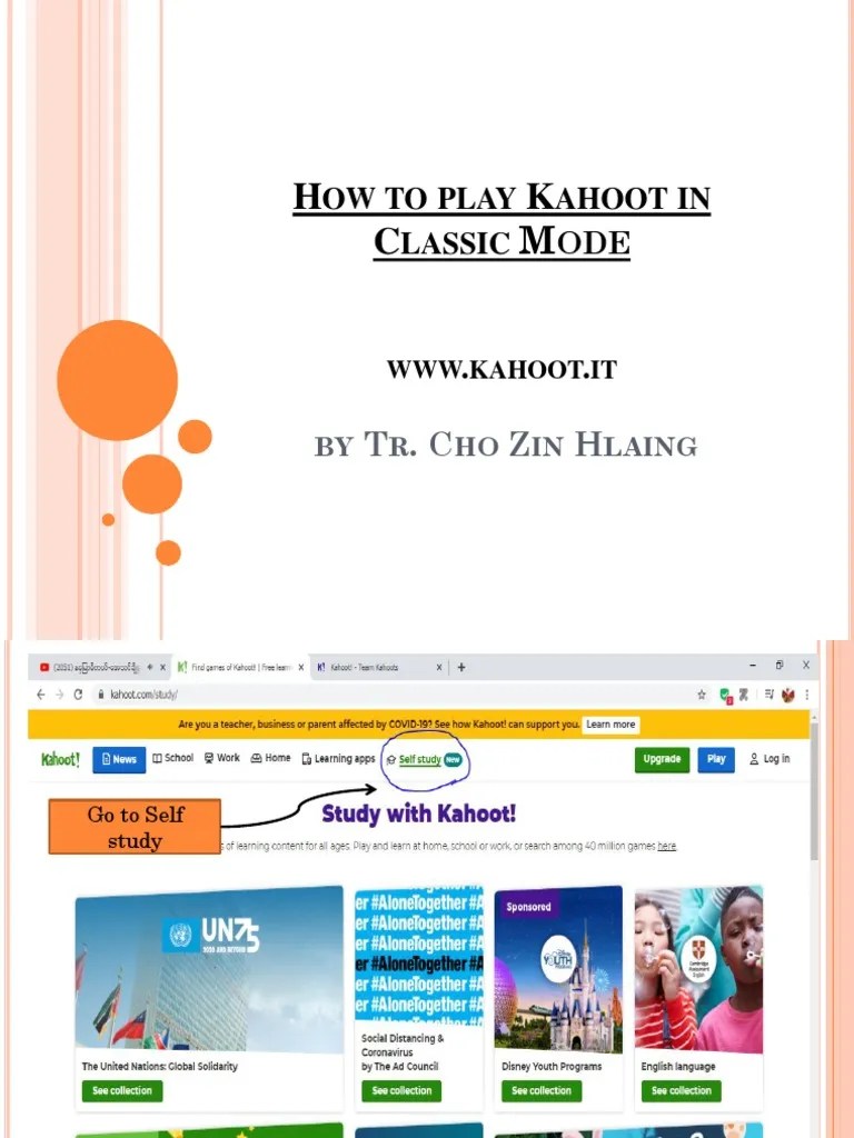 How To Play Kahoot PDF | PDF