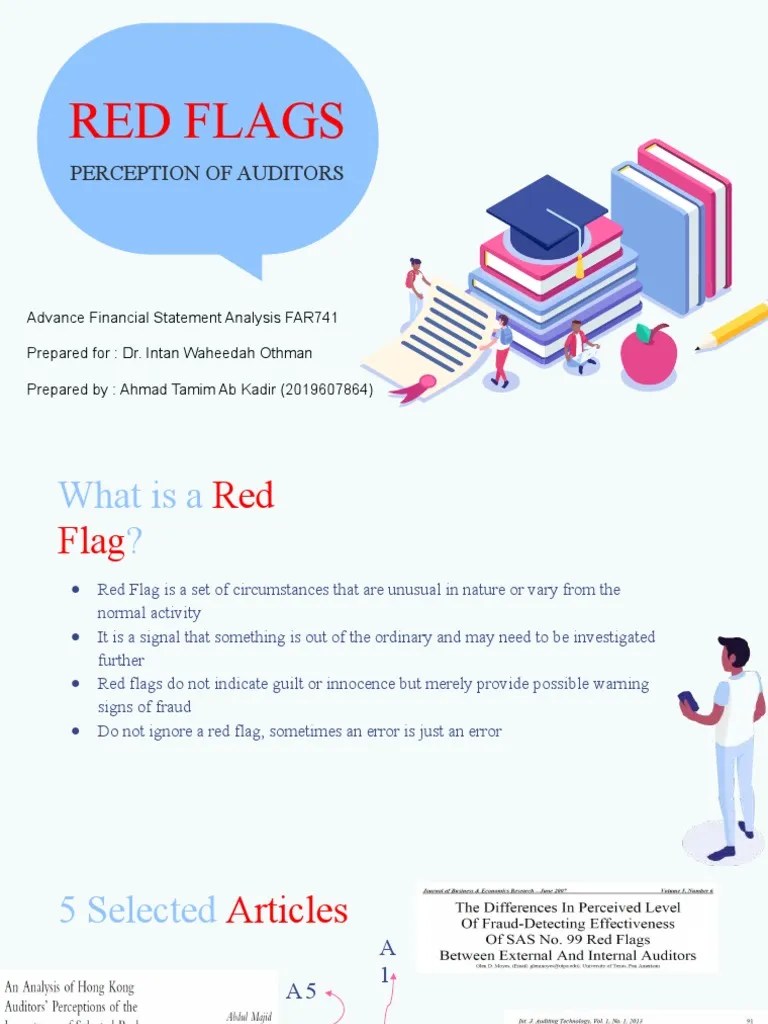 Red Flags Perception Of Auditors By Tamim Pdf Internal Audit Audit