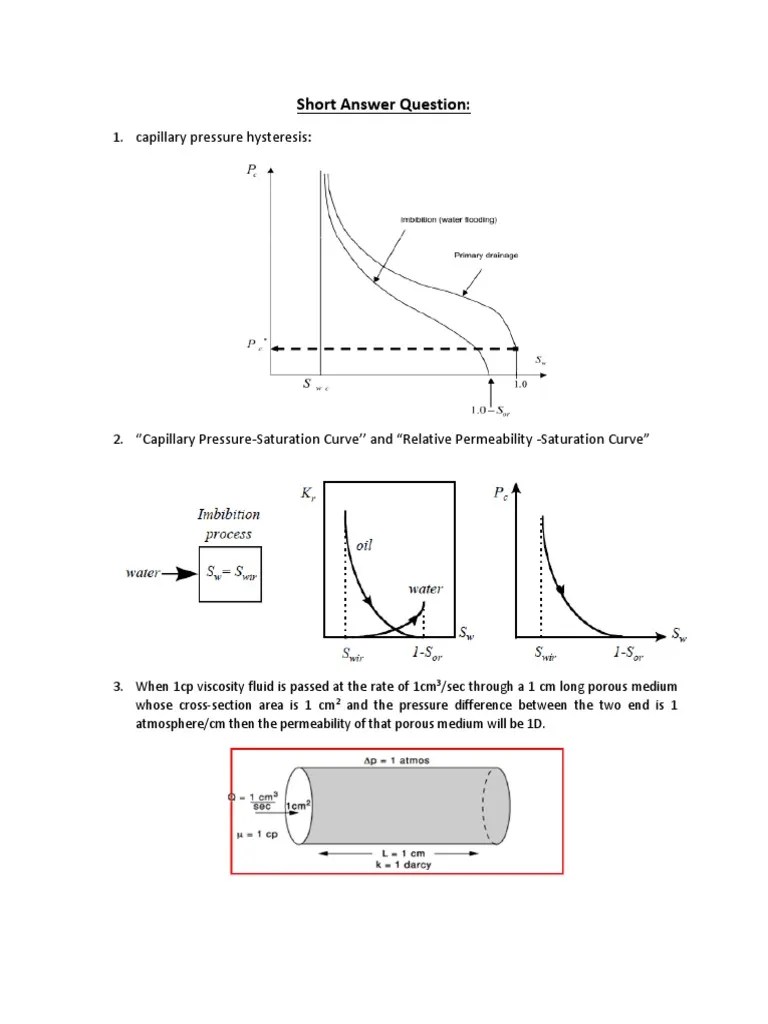 Reservoir Engineering Assignment 22 | PDF | Permeability (Earth ...