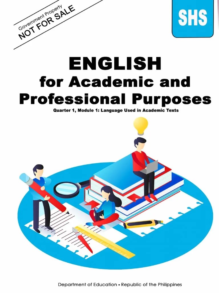 1 Lesson 1 Language Used In Academic Texts | PDF | Verb | Adverb