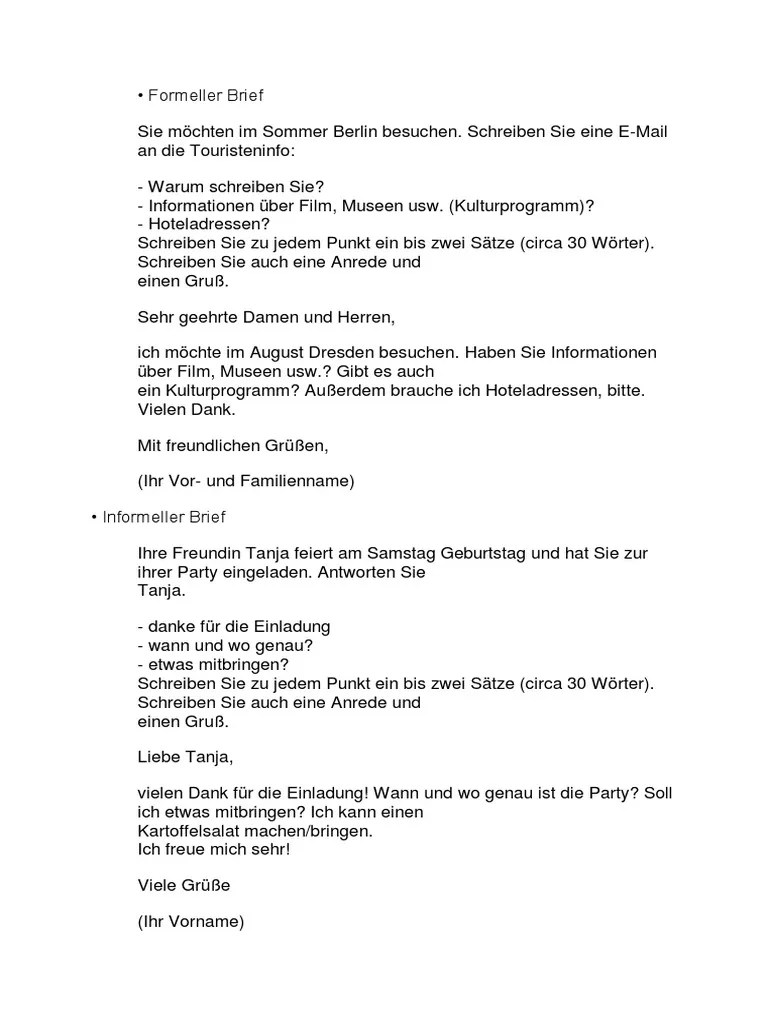 Wenn ihre führungskraft jedes jahr allen mitarbeitenden einen persönlichen brief zum geburtstag schicken will, könnte dies schon bei einem . Brief Pdf