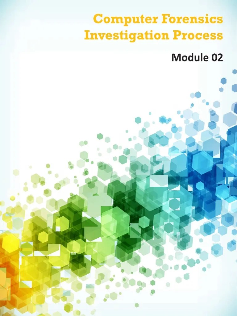 CHFIv9 Module 02 Computer Forensics Investigation Process | PDF ...
