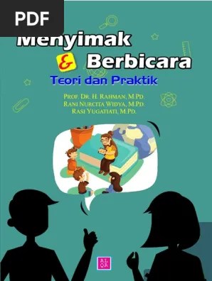 Menyimak Berbicara - Teori Dan Praktik PDF | PDF