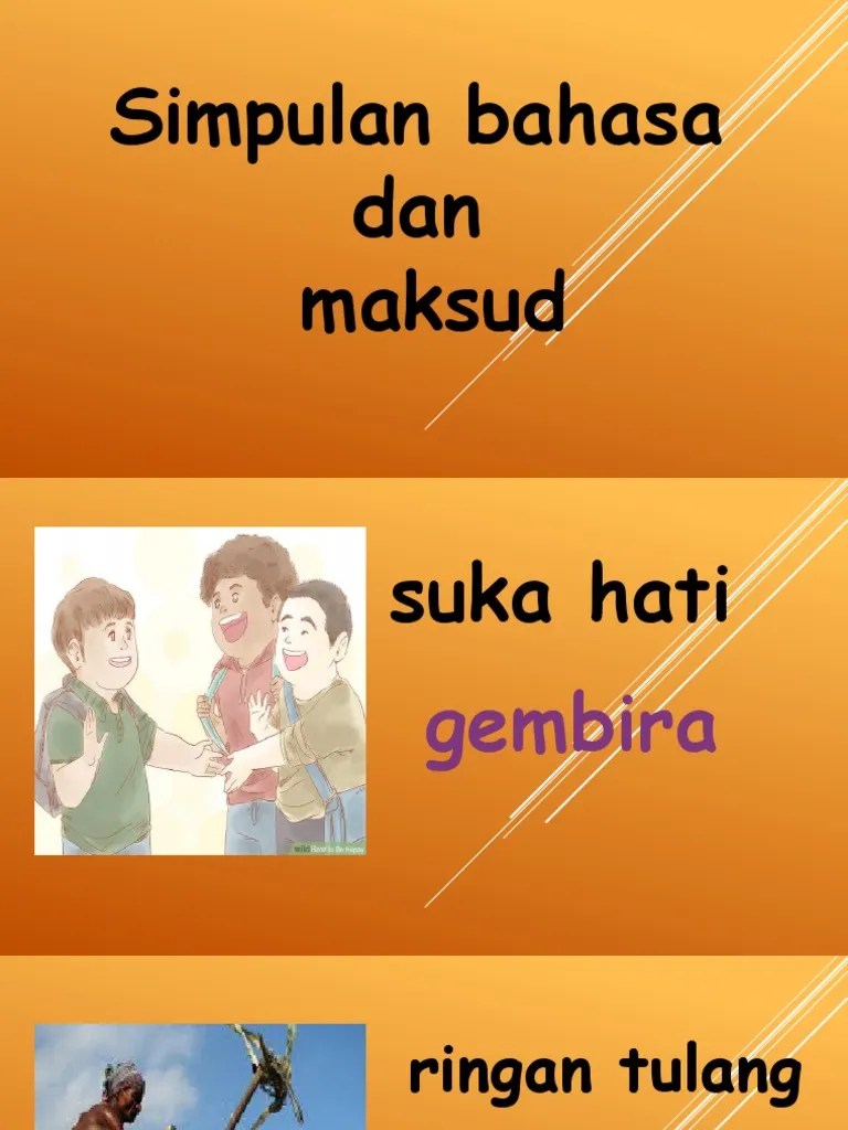 Laman web ini menyediakan koleksi peribahasa melayu yang sesuai untuk pelajar sekolah yang akan mengambil peperiksaan akhir tahun, ujian upsr, pt3, spm atau stpm di mata pelajaran bahasa malaysia. Bm Y2 Simpulan Bahasa Pdf