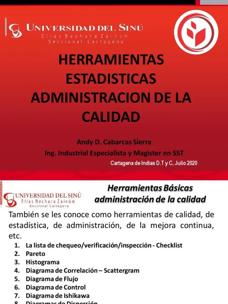 Herramientas Estadisticas Administracion Calidad | PDF | Histograma ...