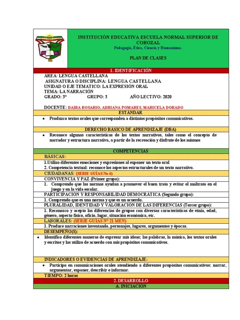 Plan De Clases De Lenguaje Pdf - Best Nature Pictures in High Resolution