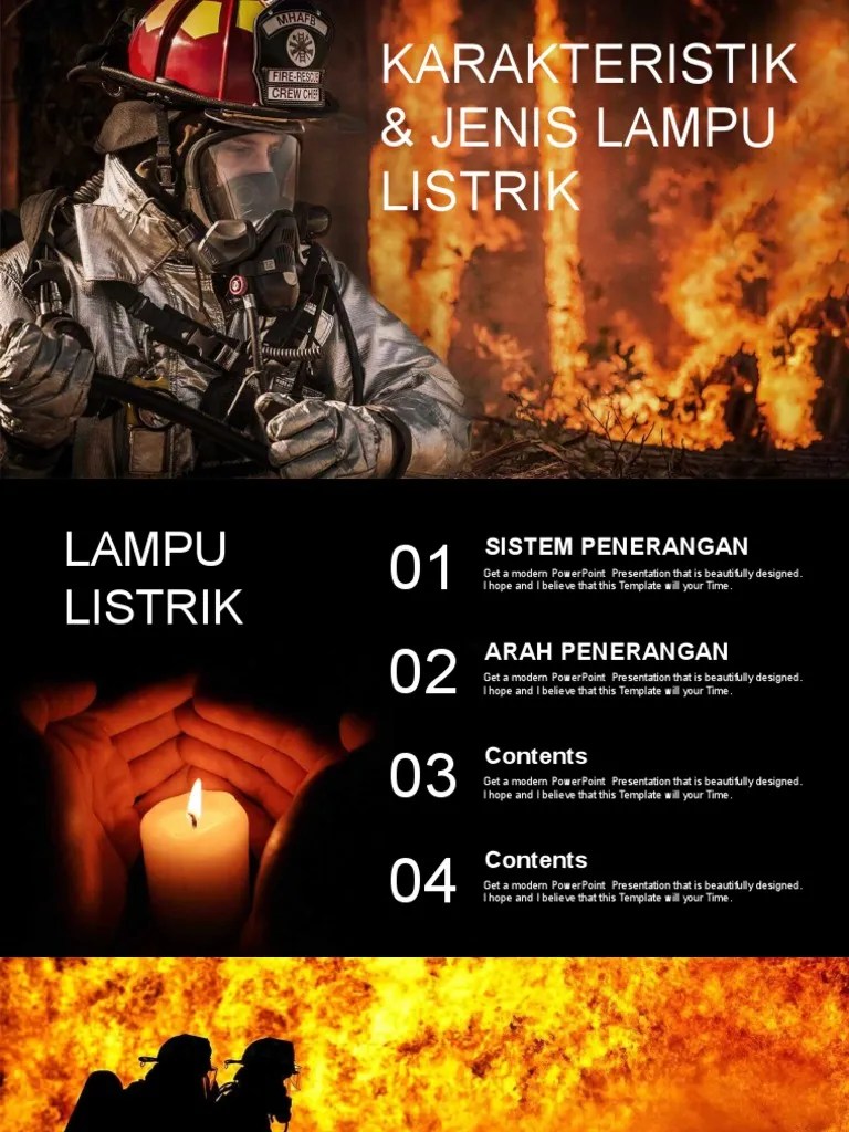 Fire Fighting PowerPoint Templates | PDF | Infographics | Microsoft ...