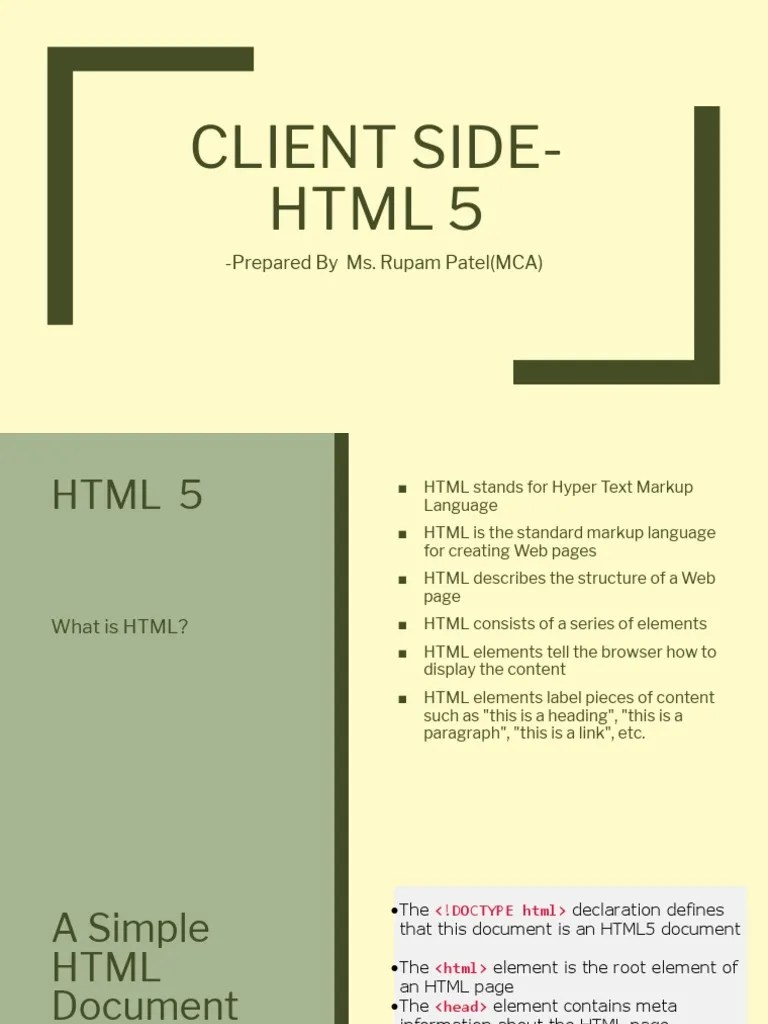 Chapter 2 - Full | Download Free PDF | Html Element | Html