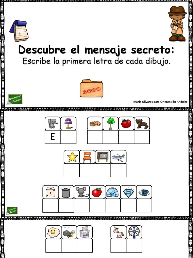 Determina la calidad, la energía y la fuerza de tu personalidad. Juego Mensaje Secreto Pdf