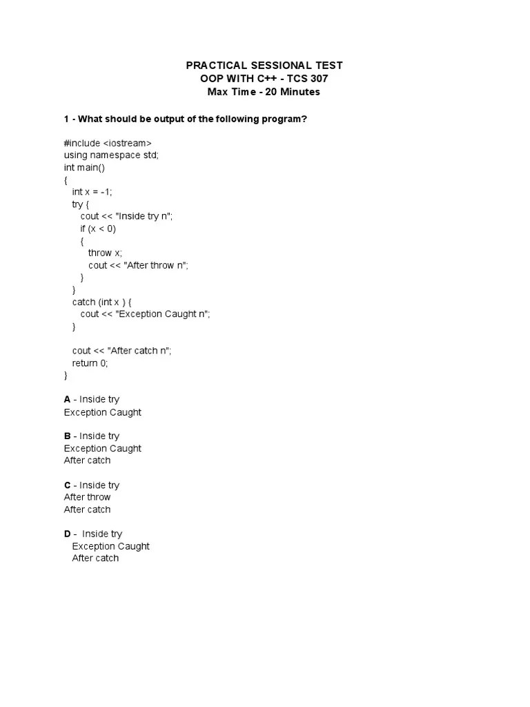 OOP With C - Practical Assessment | PDF | Class (Computer Programming ...