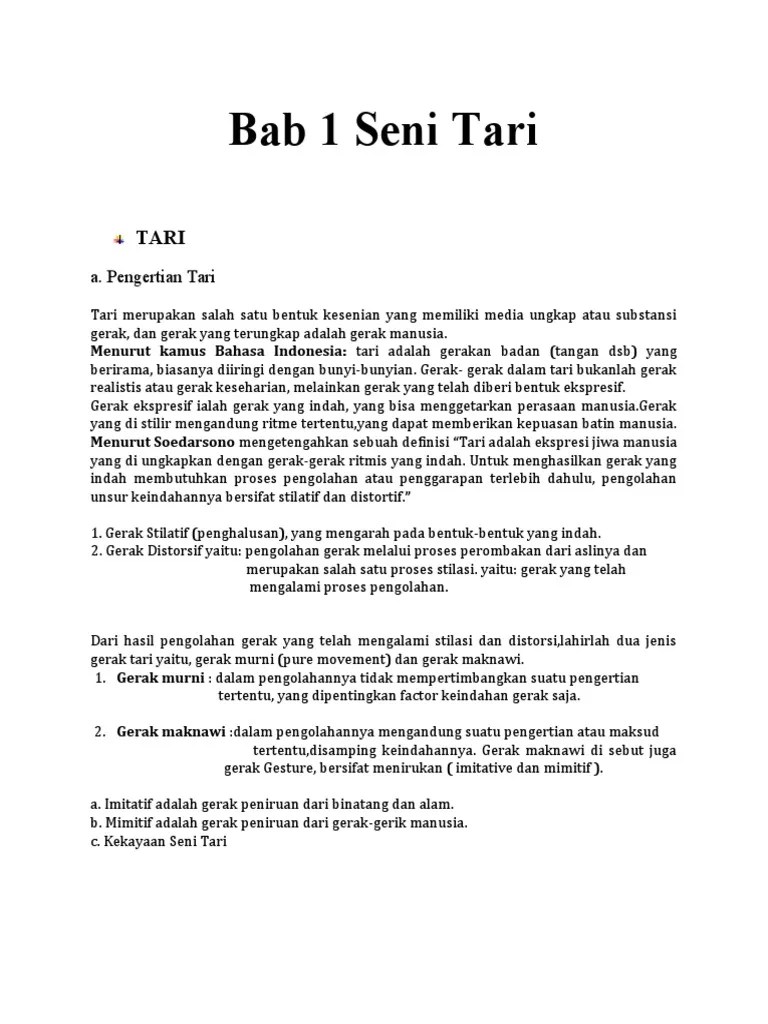 Penggarapn tersebut bisa berupa stilisasi dan distorsi. Seni Pdf