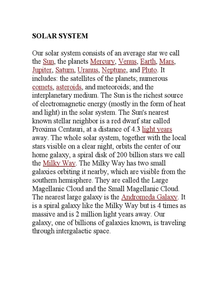 Solar System | PDF | Solar System | Planets