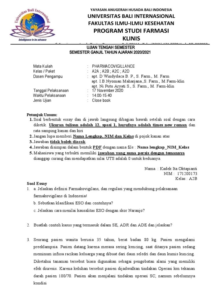 Kadek Ita Oktapianti - 171200173 - A2B | PDF