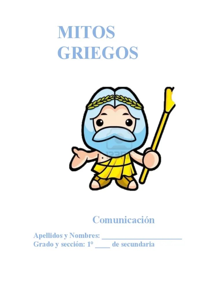 Mitos Griegos | PDF | Mitología Griega | Mitologia Europea