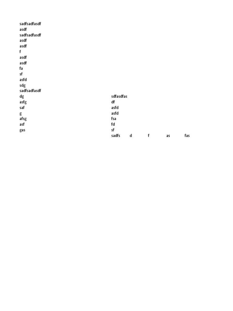 Sadfsadfasdf Asdf Sadfsadfasdf Asdf Asdf F Asdf Asdf Fa SF Asfd SDG ...