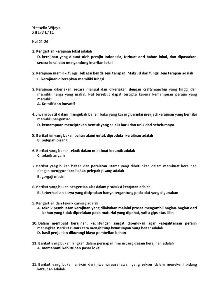 Wirausaha Produk Kerajinan Untuk Pasar Lokal Pdf Ada banyak produk kerajinan hiasan yang bisa kita temukan di pasar lokal sebut saja guci vas bunga bunga artificial lukisan dan masih banyak lagi.