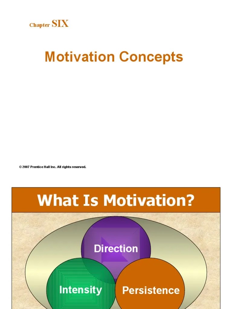 Motivation Concepts | Download Free PDF | Organizational Behavior ...