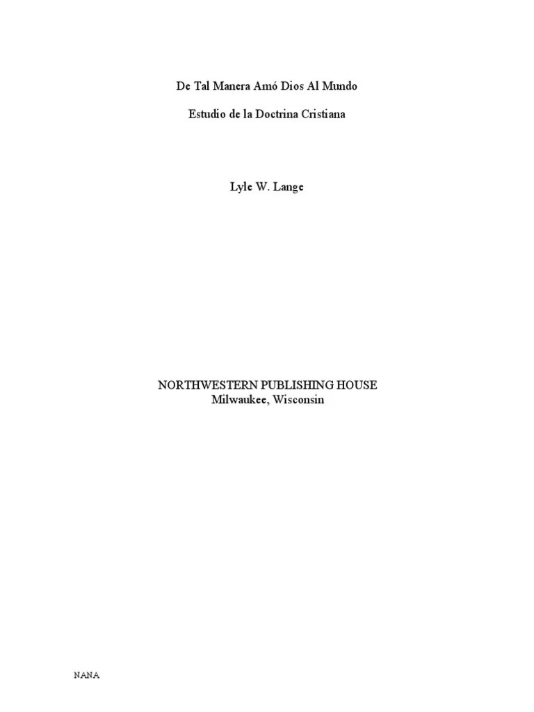 De Tal Manera Amó Dios Al Mundo | PDF | Iglesia Ortodoxa Oriental ...