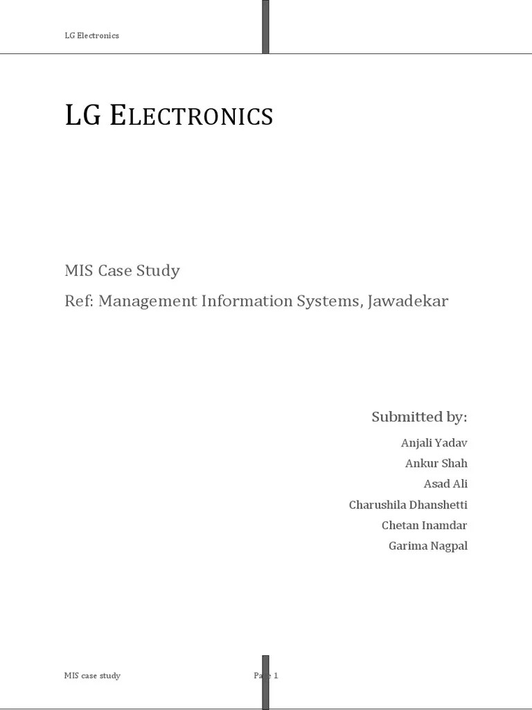 The Rise Of An Electronics Giant: Tracing LG's Journey From Chemicals Company To Global Consumer ...