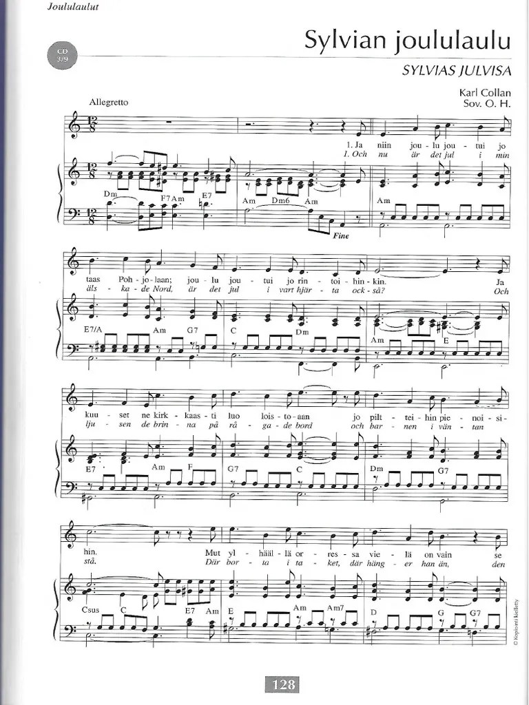 Sylvian Joululaulu PDF | PDF