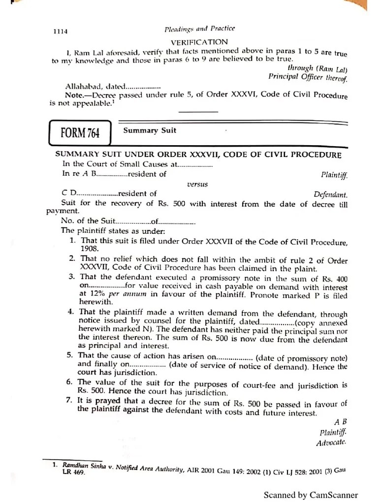 Summary Procedure | PDF