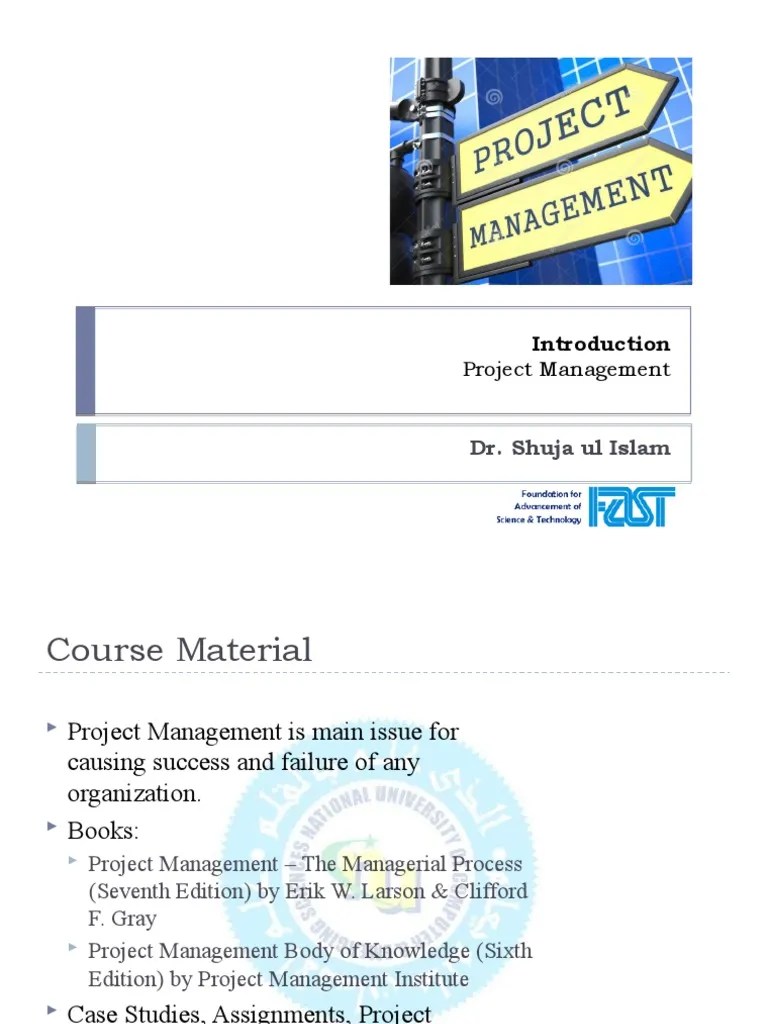 1 - Project Management | Download Free PDF | Product Lifecycle ...