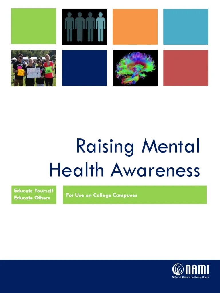 Raising Mental Health Awareness Guide | PDF | Mental Disorder | Mental Health