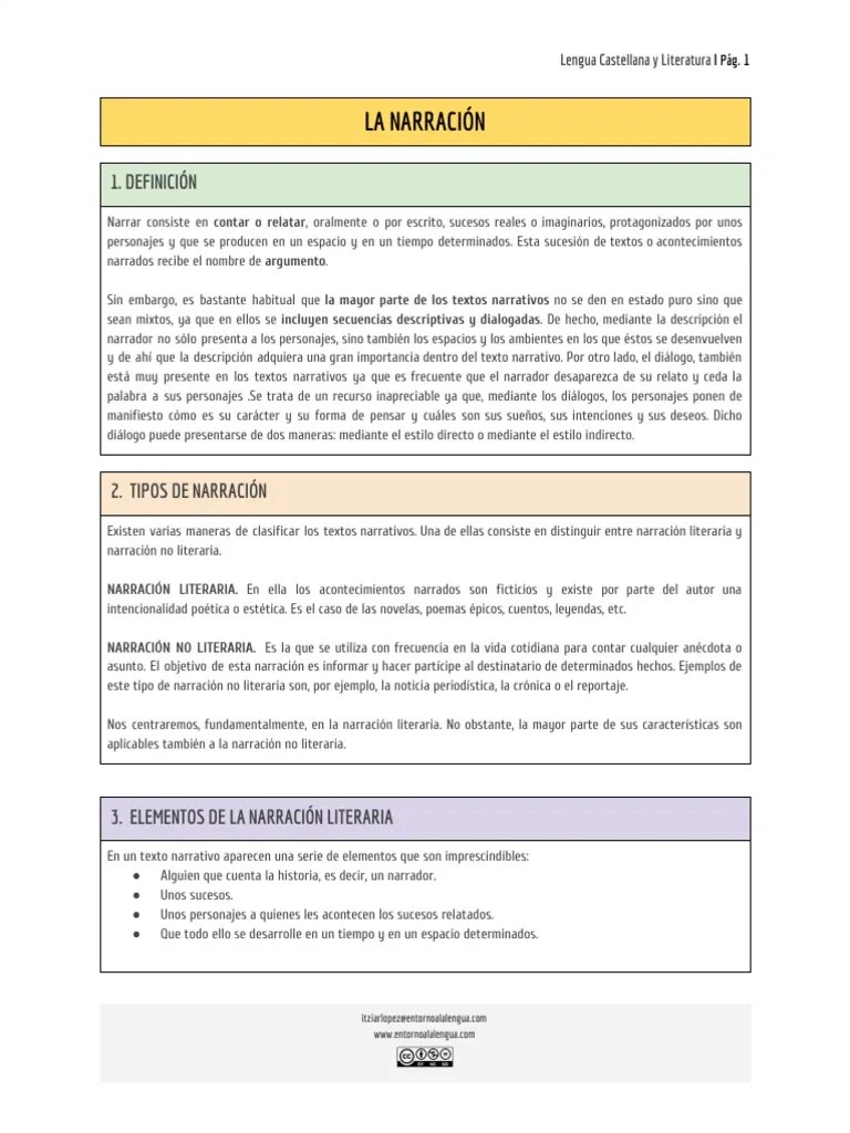 Textos Narrativos PDF | PDF | Narrativa | Lingüística