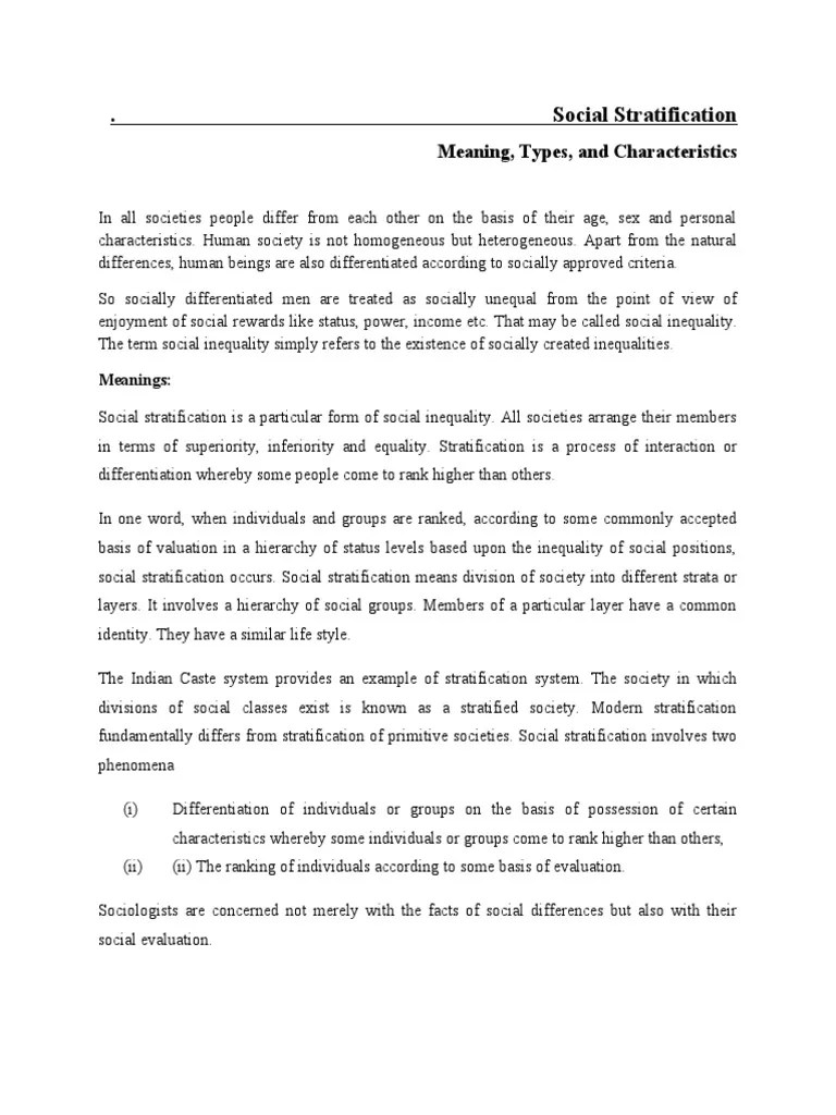 Social Stratification Pdf Social Stratification Social Inequality - Download Classic Colorful Image | Desktop