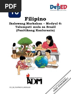 May populassyon ito ng higit 210 milyong katao (2019). Filipino10 Q2 Mod6 Talumpatimulasabrazil Panitikangkanluranin V8 Pdf