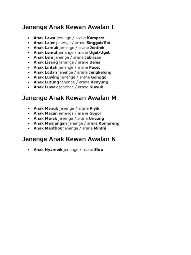 Anak Mentok Jenenge - Revisi Id