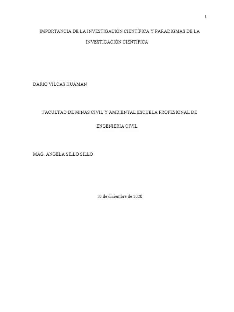 Los Paradigmas De La Investigación Científica | Descargar Gratis PDF ...