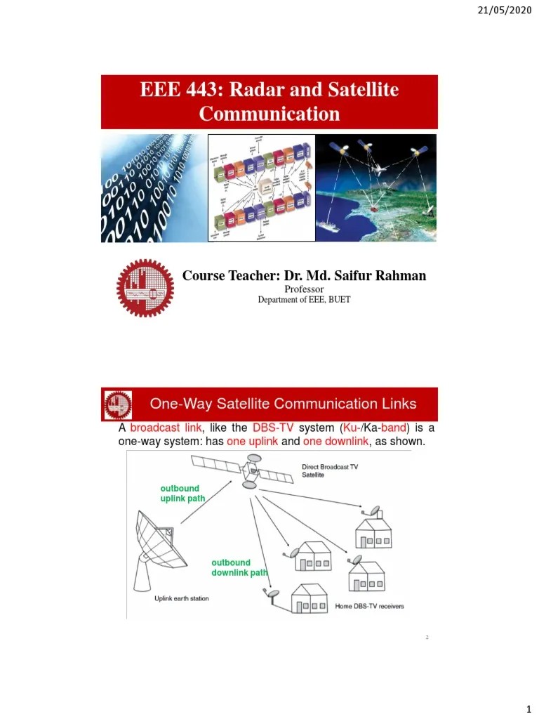 02.satellite Link Design 2 | PDF | Communications Satellite | Decibel